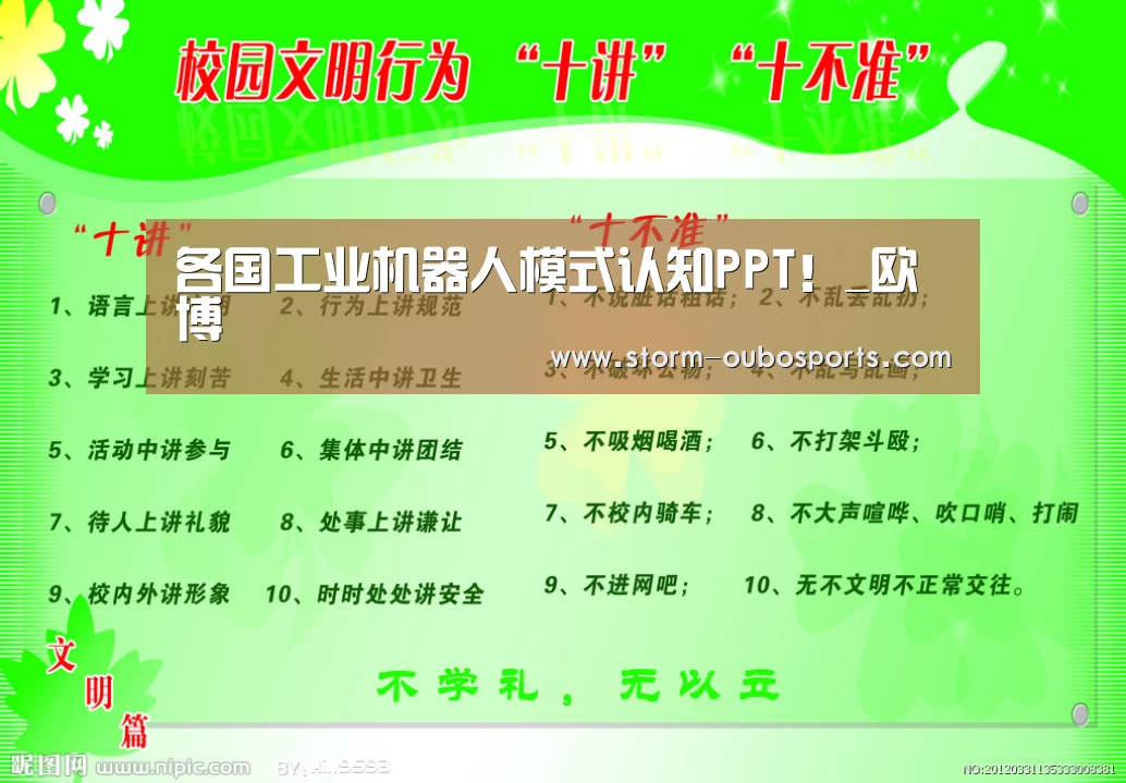 各国工业机器人模式认知PPT!_欧博(图3) 欧博ABG官网
